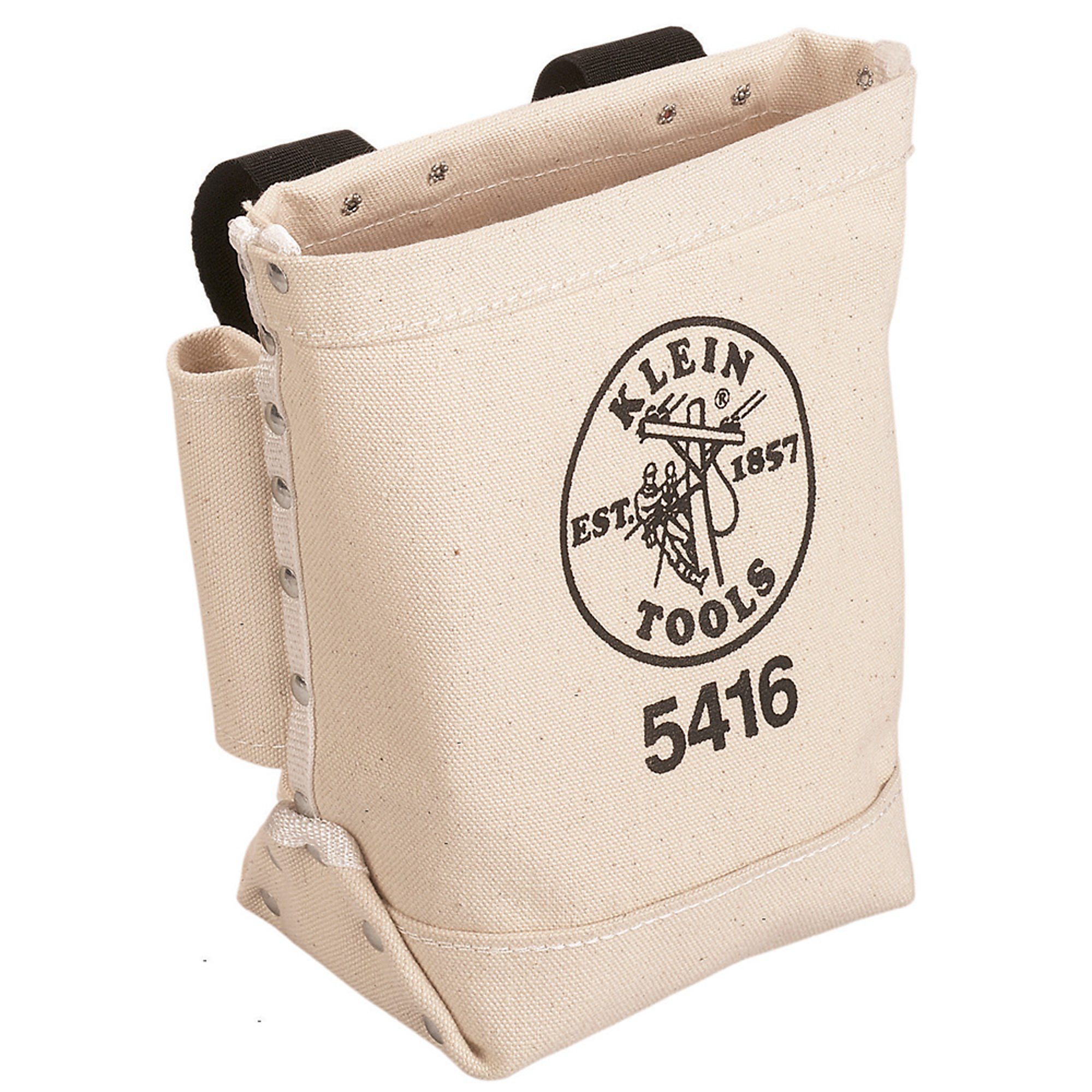 Tool Bag, Bull-Pin and Bolt Pouch, Belt Strap Connect, 5 x 10 x 9-Inch, Model# 5416